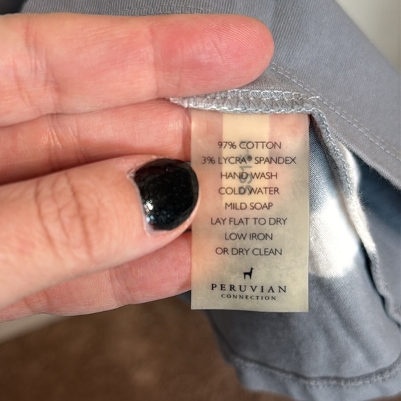 Peruvian Connection Beachcomber Tie Dye Long Sleeve Maxi Dress Size XL - Picture 3 of 5